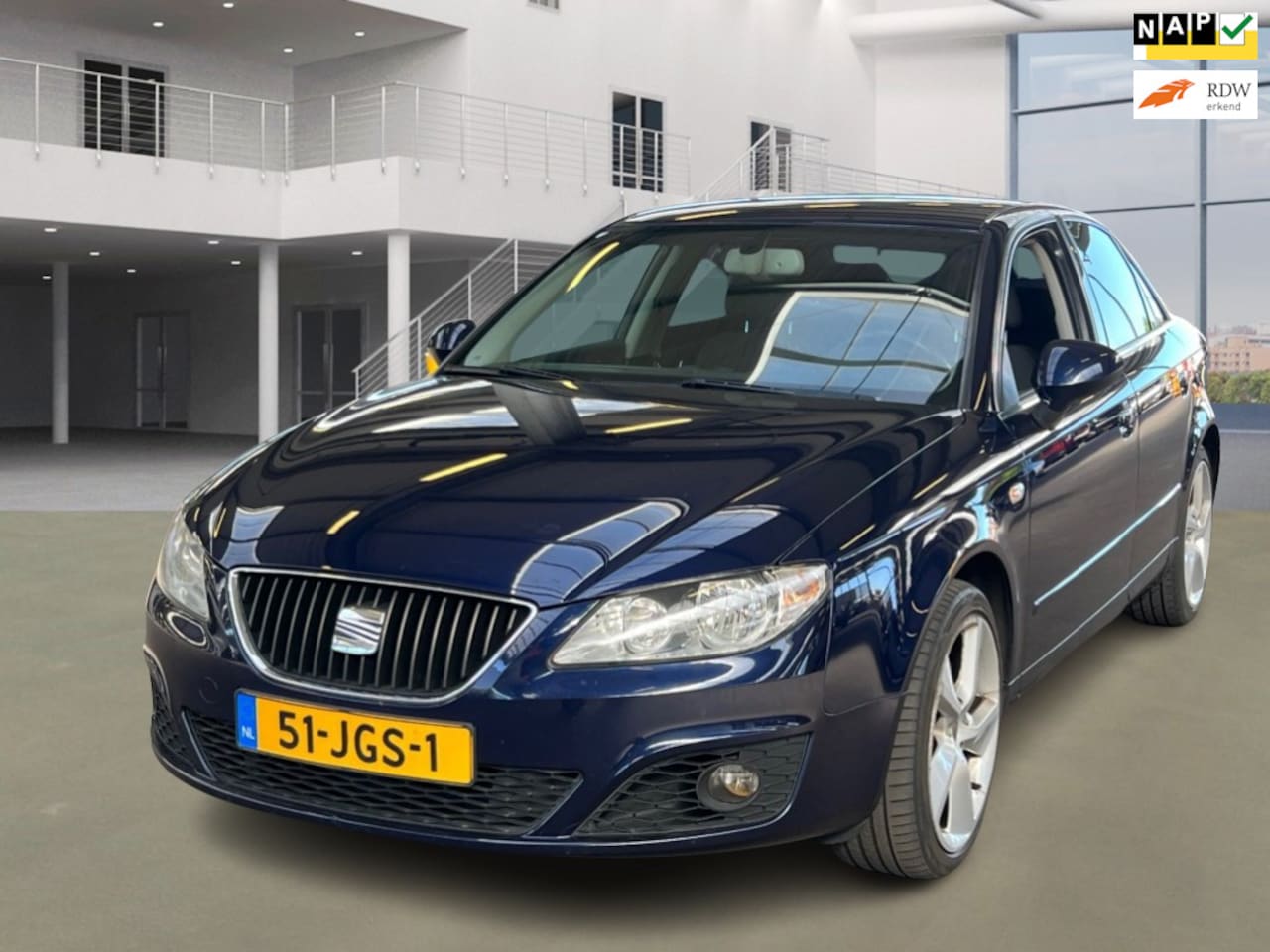 SEAT Exeo - 1.8 Style|lage km met nap|origineel nl|boekjes|2xsleutels - AutoWereld.nl
