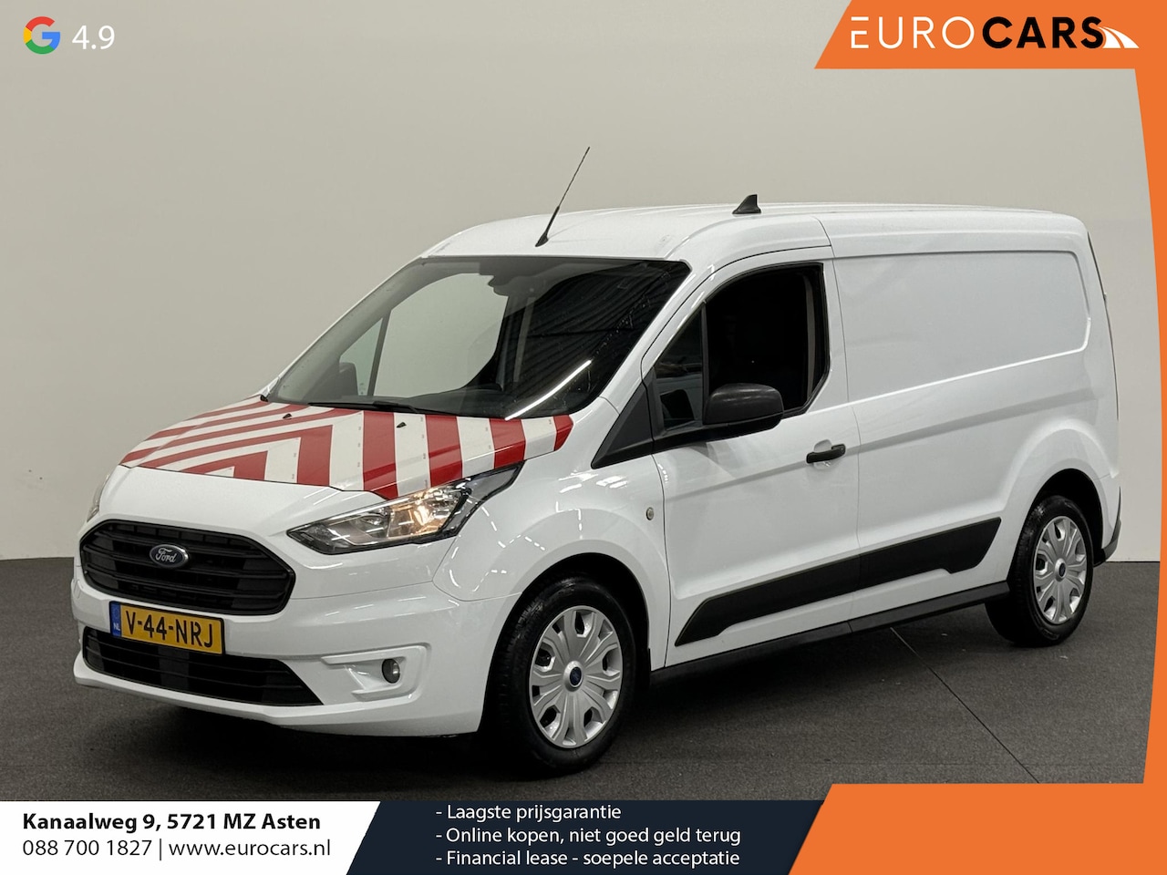 Ford Transit Connect - 1.5 EcoBlue L2 Trend Airco Camera Parkeersensoren achter Reservewiel - AutoWereld.nl