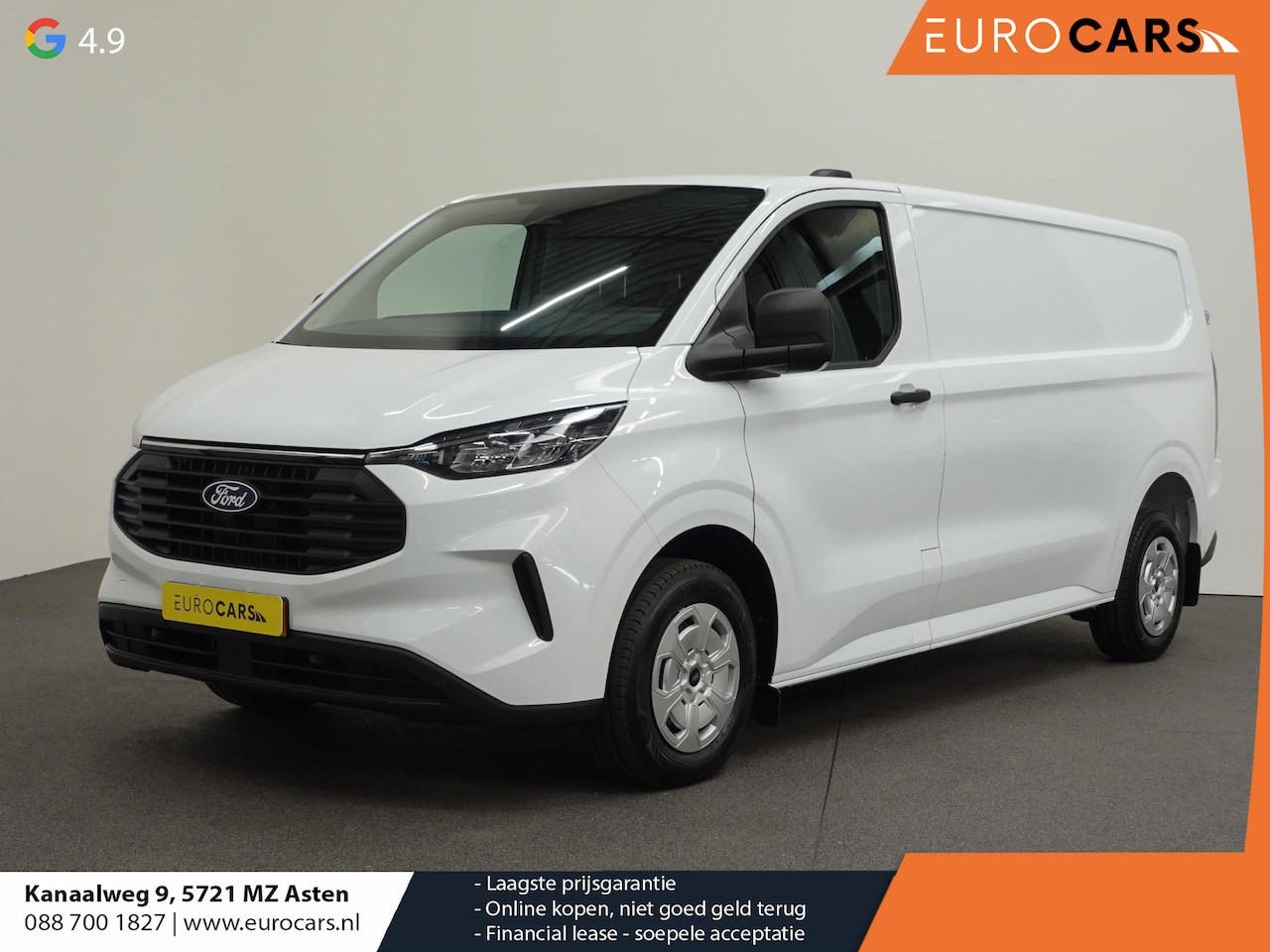 Ford Transit Custom - 300 2.0 TDCI L2H1 Trend Nieuw Model Automaat Airco Cruise Navi PDC Camera Carplay - AutoWereld.nl