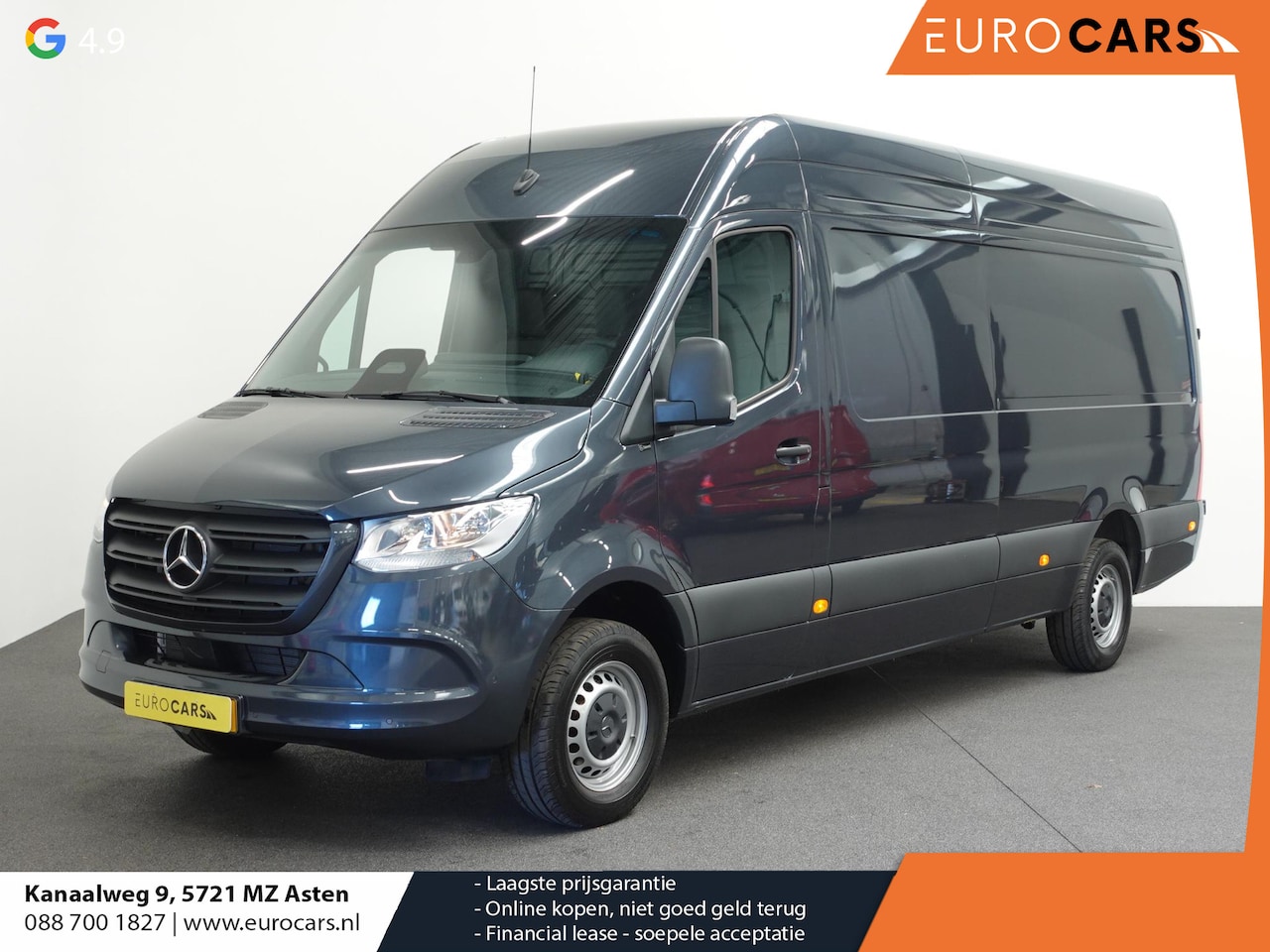 Mercedes-Benz Sprinter - 315 L3 RWD Automaat Trekhaak Airco Adaptive Cruise Control Parkeersensoren Camera Leder - AutoWereld.nl