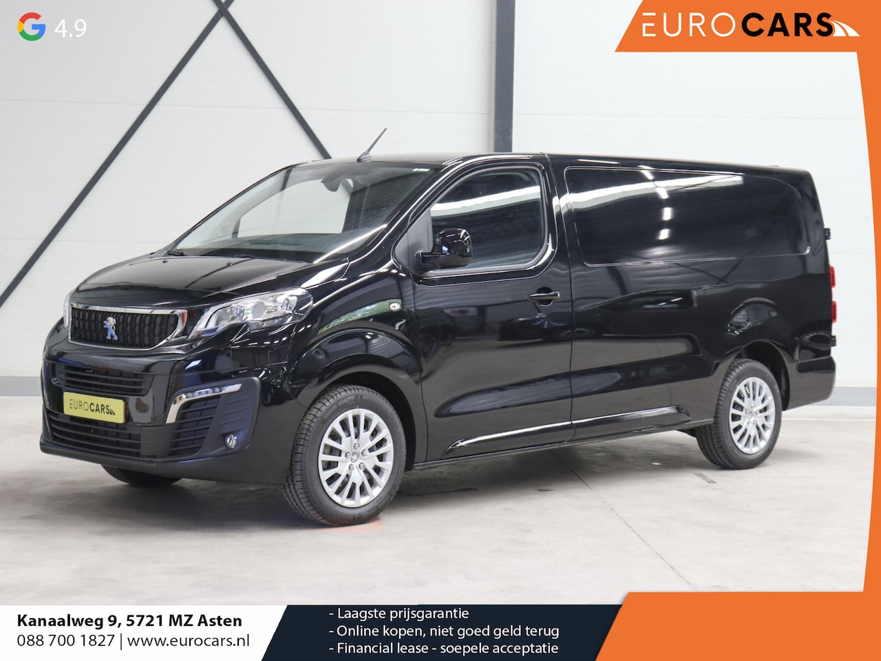 Peugeot Expert - 145pk L3 Automaat Airco Cruise Navi Trekhaak - AutoWereld.nl