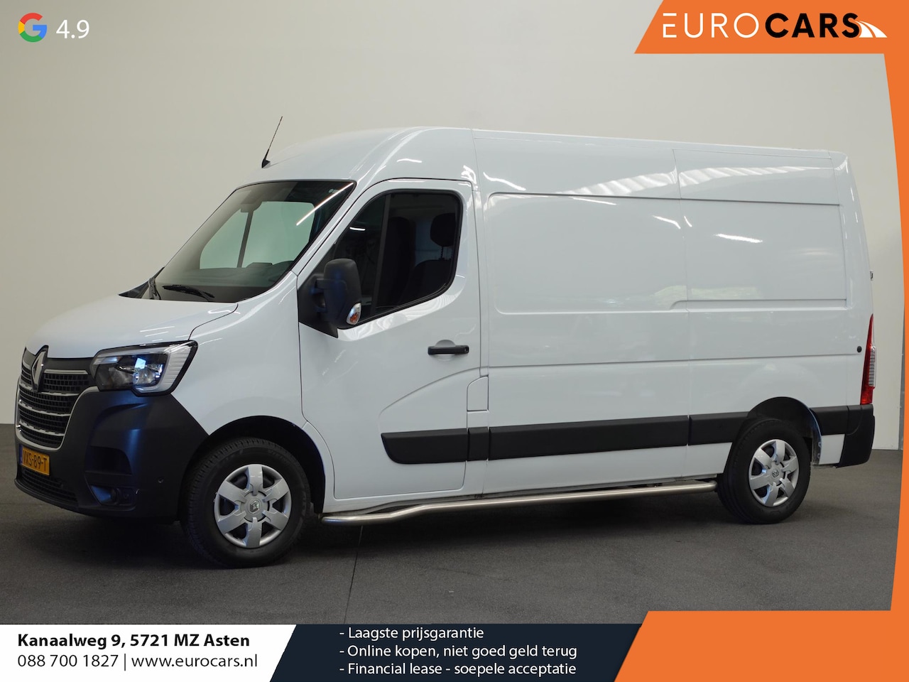 Renault Master - T33 2.3 dCi 135PK L2H2 Work Edition Airco Cruise Camera Navi Parkeersensoren Trekhaak - AutoWereld.nl