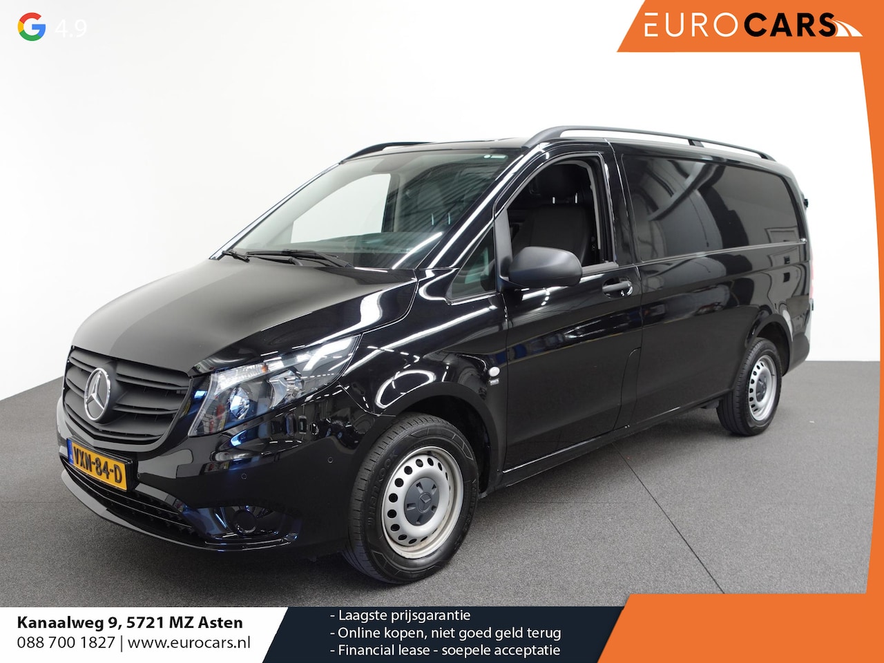 Mercedes-Benz Vito - 114 CDI Lang Automaat Airco Bluetooth Camera Trekhaak - AutoWereld.nl
