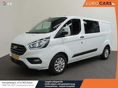 Ford Transit Custom - L2H1 Automaat Dubbele cabine Trend Navi Trekhaak Cruise Control Parkeersensoren Airco Blue
