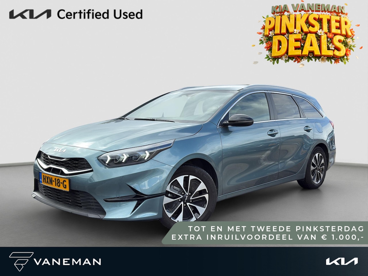 Kia Cee'd Sportswagon - Ceed 1.0 T-GDi Design Edition Stoel- en Stuurverwarming | Cruise Control | Climate Control - AutoWereld.nl