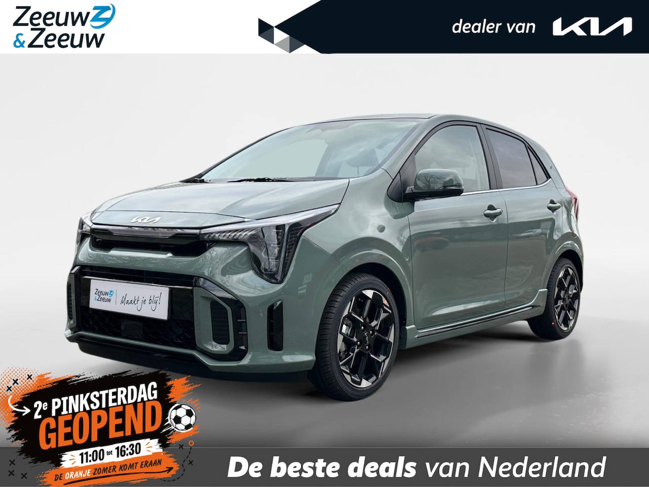 Kia Picanto - 1.0 GDi GT-Line | bel voor info | Zwarte GT-Line bekleding | NU MET €2.000 inruilpremie! - AutoWereld.nl