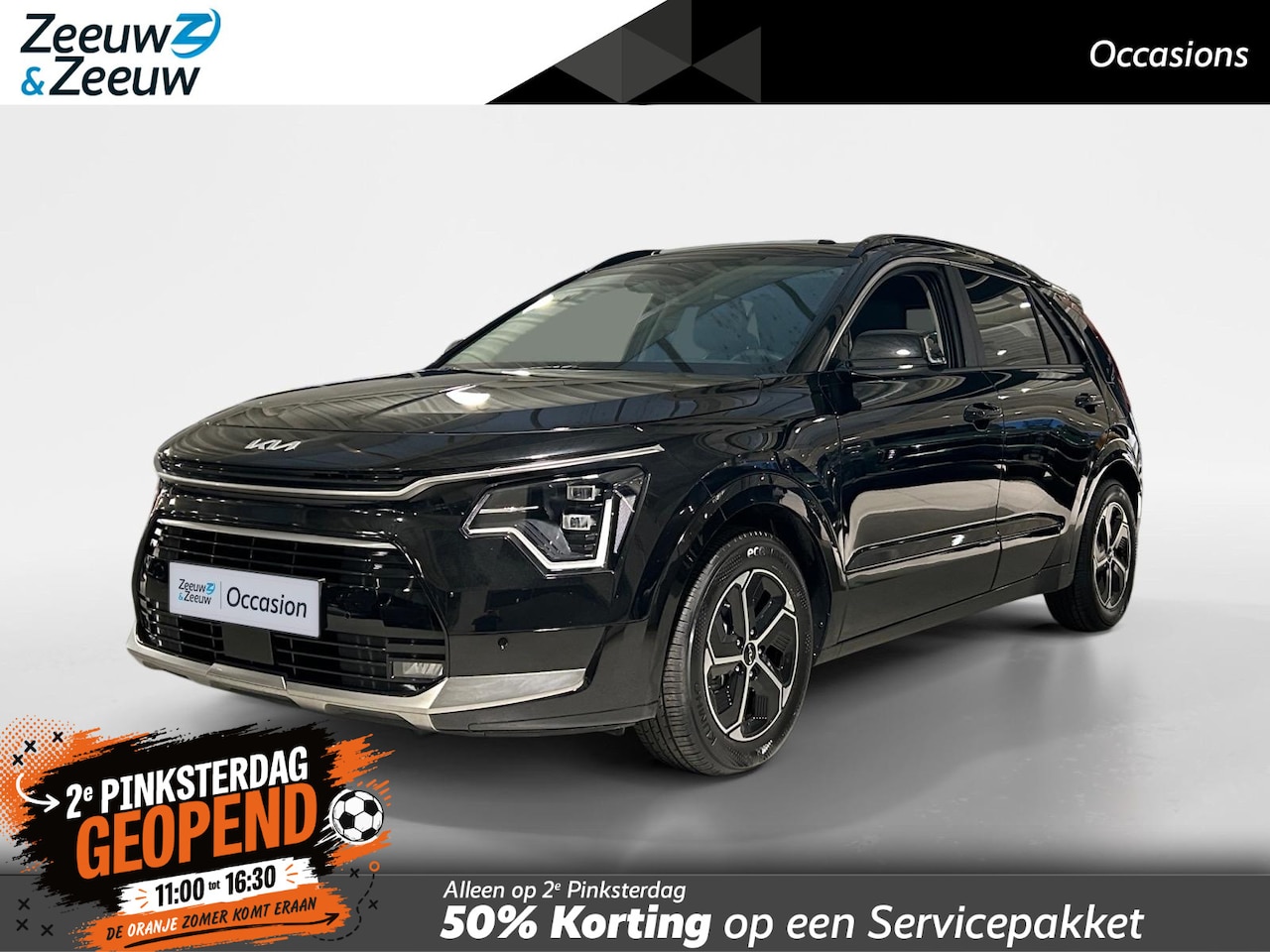 Kia Niro - 1.6 GDi Hybrid DynamicPlusLine | Navigatiesysteem | Apple Carplay / Android Auto | Licht + - AutoWereld.nl