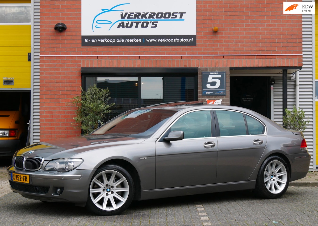 BMW 7-serie - 750i High Executive. schuifdak. clima. nightvision. - AutoWereld.nl