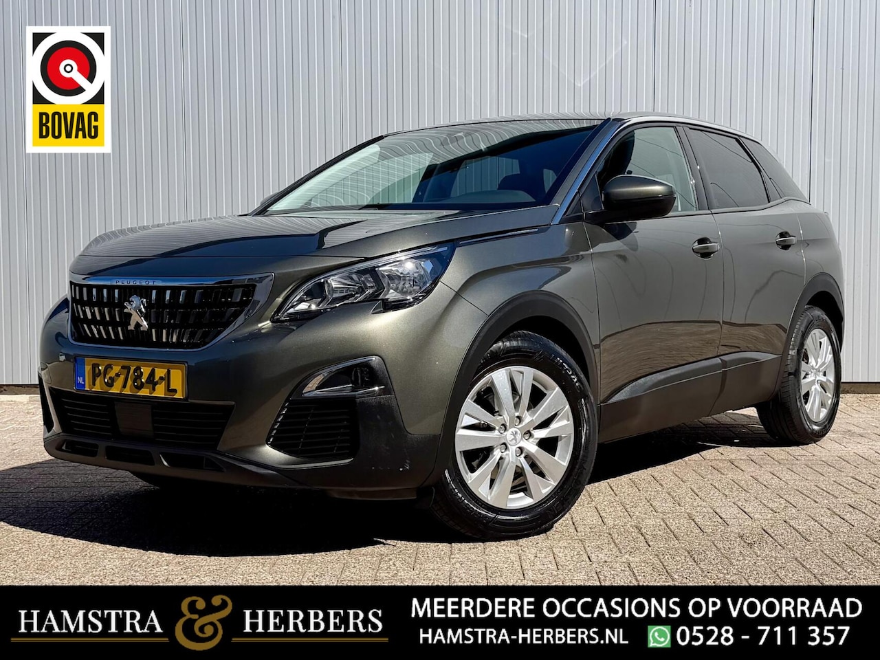 Peugeot 3008 - 1.2 PureTech Active grijs - AutoWereld.nl