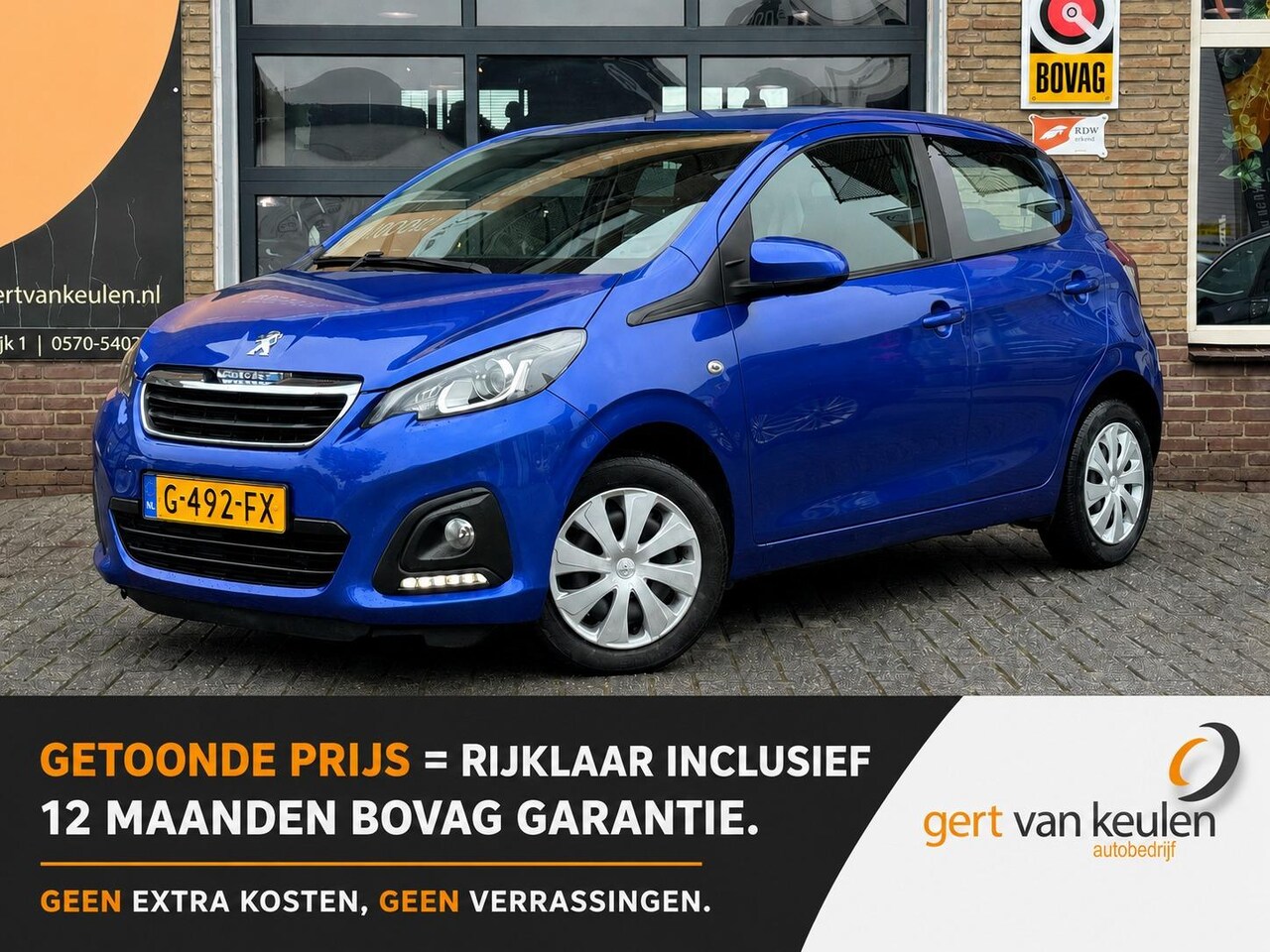 Peugeot 108 - 1.0 E-VTI ACTIVE 5-DEURS BLUETOOTH/NL-AUTO/1E EIG. - AutoWereld.nl