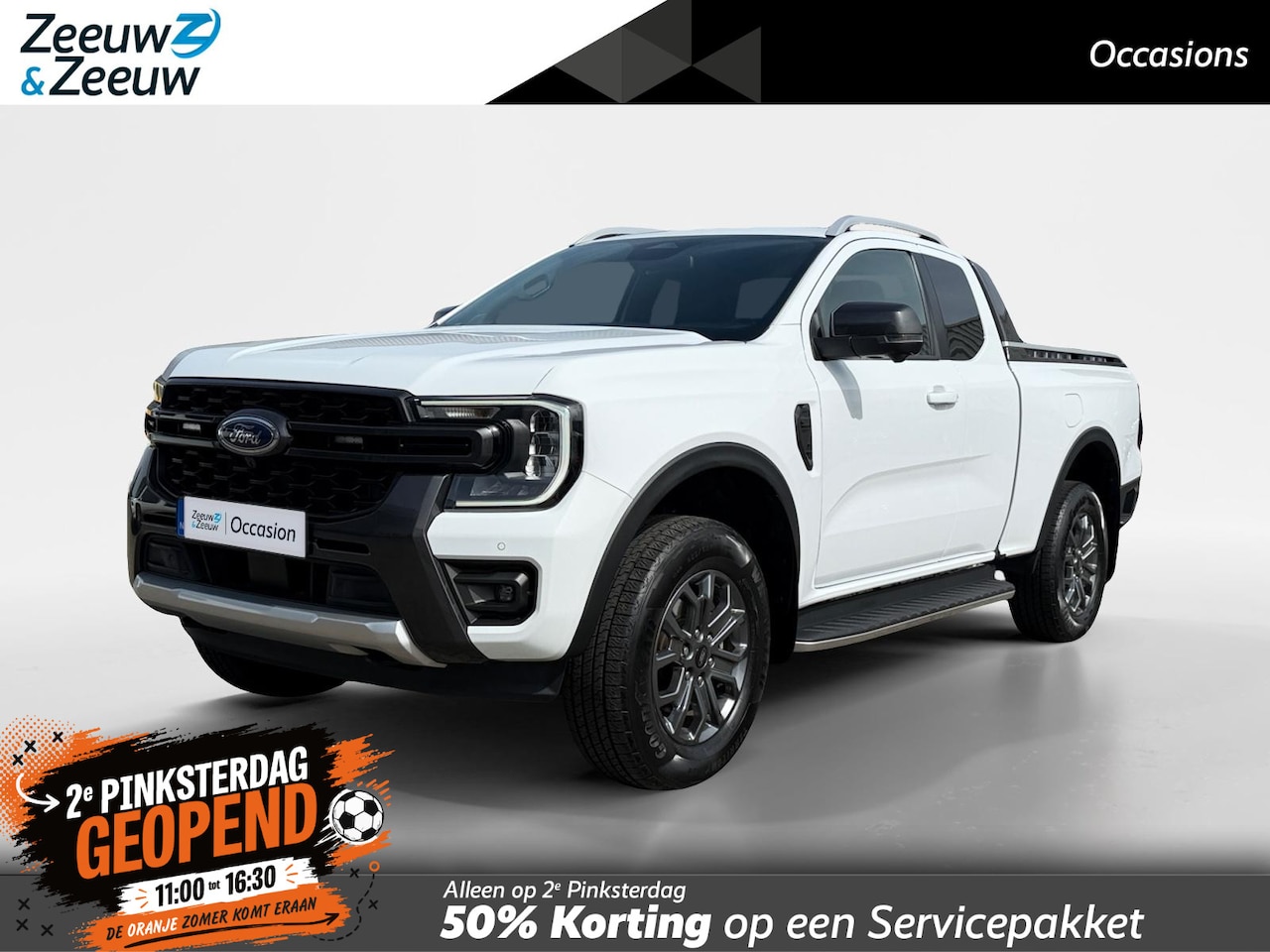 Ford Ranger - 2.0 Super Cab EcoBlue Wildtrak | Dealer onderhouden | Automaat | Winter pack | Adaptief cr - AutoWereld.nl