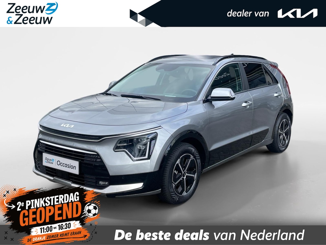 Kia Niro - 1.6 GDi Hybrid DynamicPlusLine | Cruise Control | Climate Control | Camera | Open Dak | St - AutoWereld.nl
