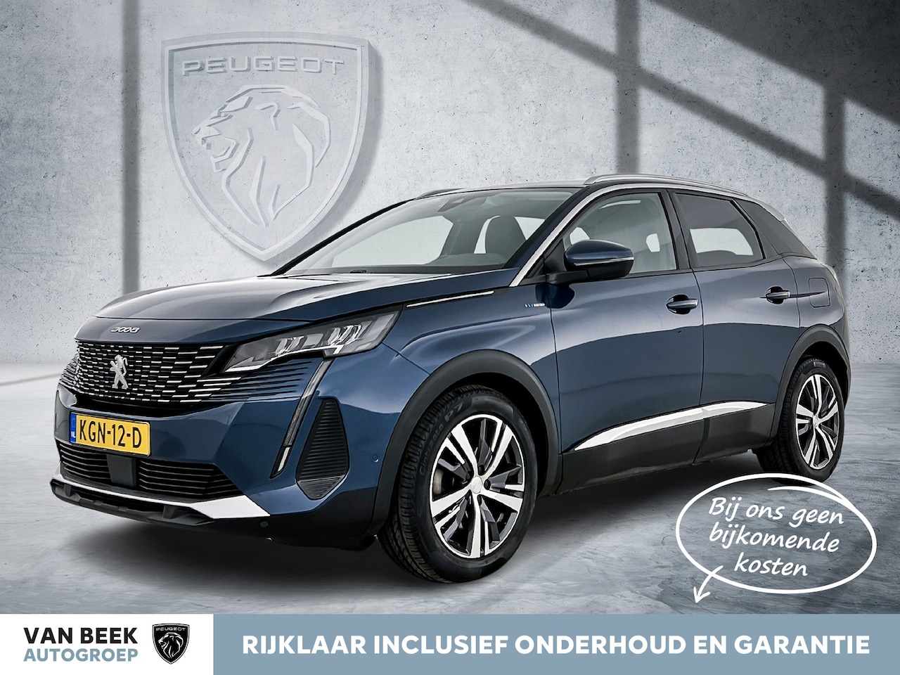 Peugeot 3008 - 1.6 HYbrid 225 Allure | Rijklaar | Camera achter | - AutoWereld.nl