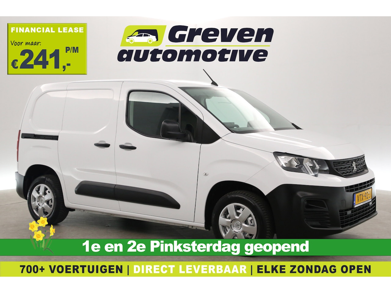 Peugeot Partner - 1.5 BlueHDi 100PK | Airco | Cruise | Carplay | Parkeersensoren - AutoWereld.nl