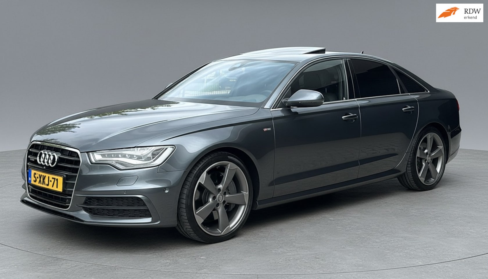 Audi A6 Limousine - 3.0 TFSI quattro S-Line Plus|B&O 3D|Schuif/kantel|HUD|Memory|Leder - AutoWereld.nl