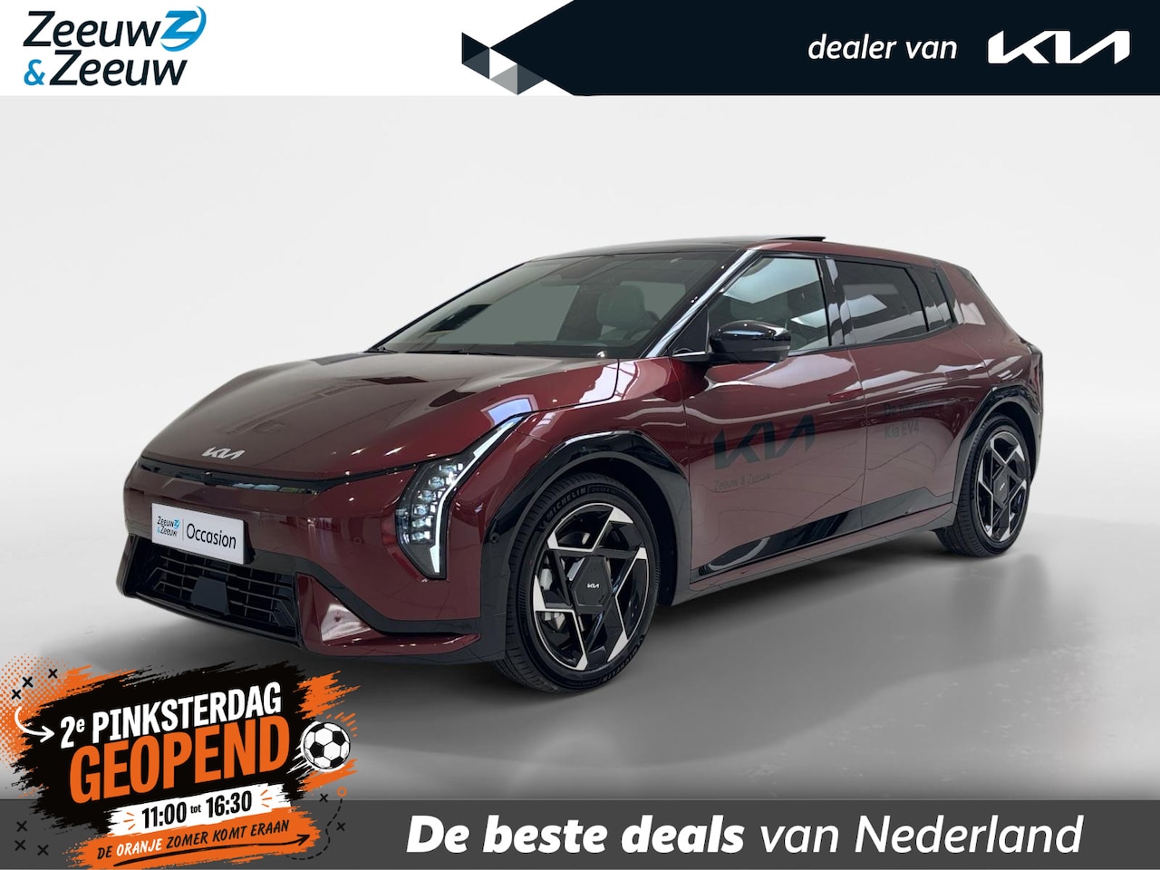 Kia EV4 - GT-Line 81.4 kWh | Informeer naar beschikbaarheid | 204 pk | 595 km actieradius | NU €4.64 - AutoWereld.nl