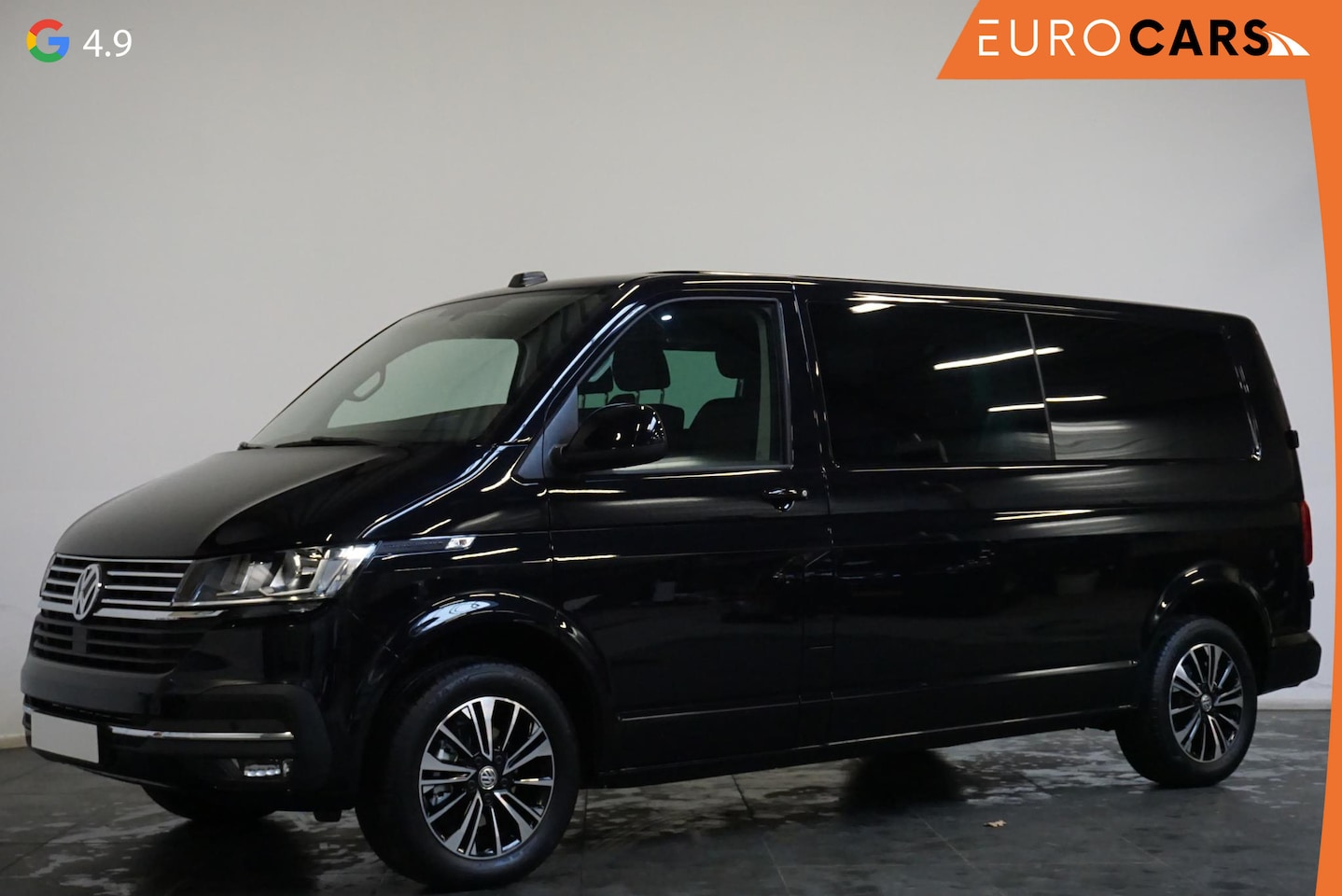 Volkswagen Transporter - 2.0 TDI L2H1 28 Dubbele Cabine Highline Airco Cruise Control adaptief PDCVA 17" LM - AutoWereld.nl