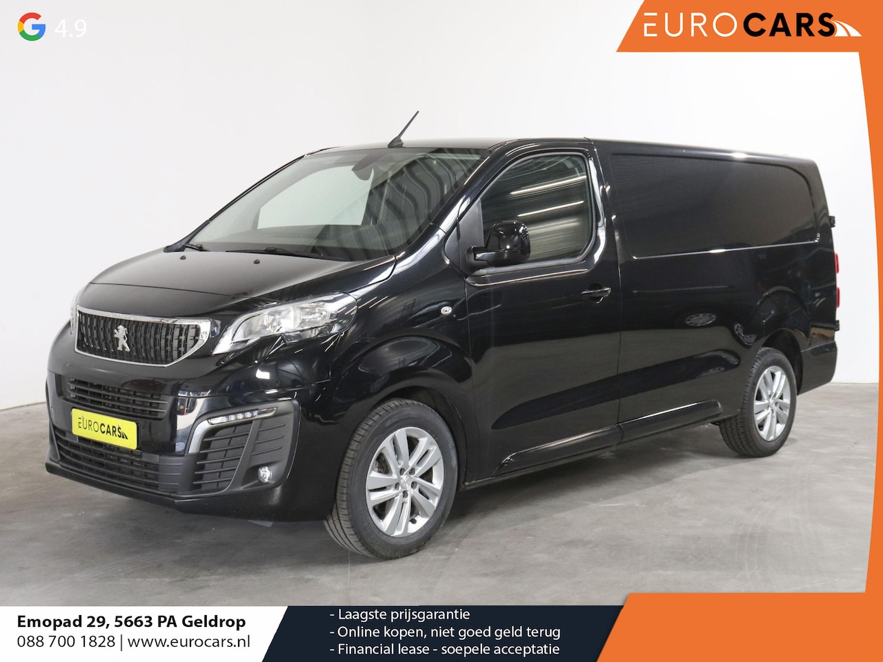 Peugeot Expert - 180pk Automaat L3H1 Long Premium Apple carplay/ Android Auto Cruise control Airco Euro6 - AutoWereld.nl