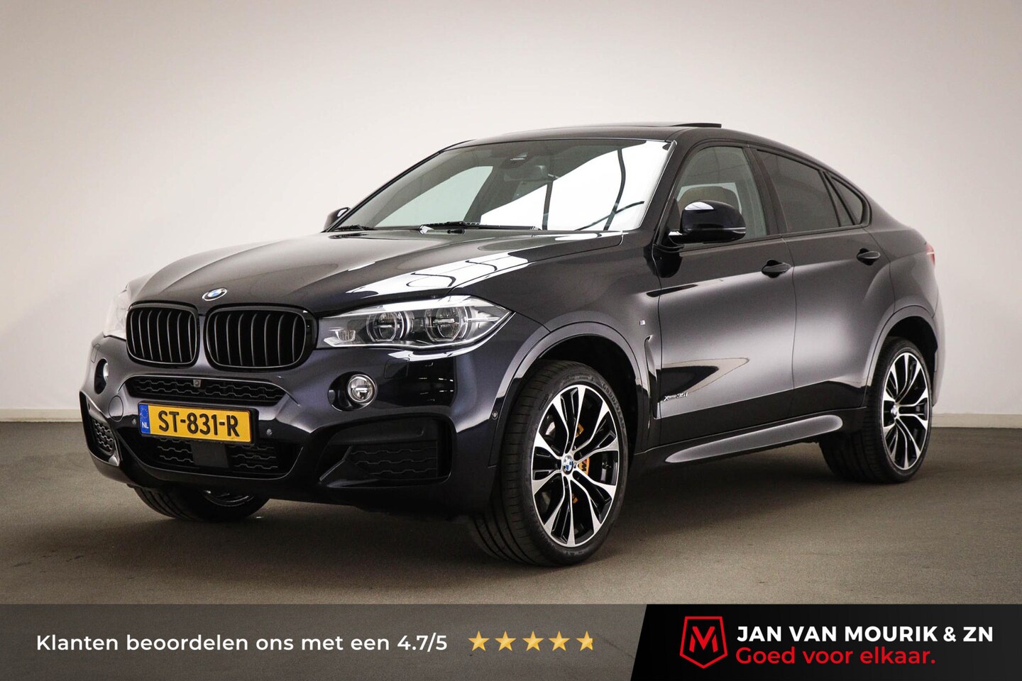 BMW X6 - xDrive35i M Sport Edition | STUURVERWARMING | STOELVENTILATIE | INDIVIDUAL LEDER | B&O DAB - AutoWereld.nl