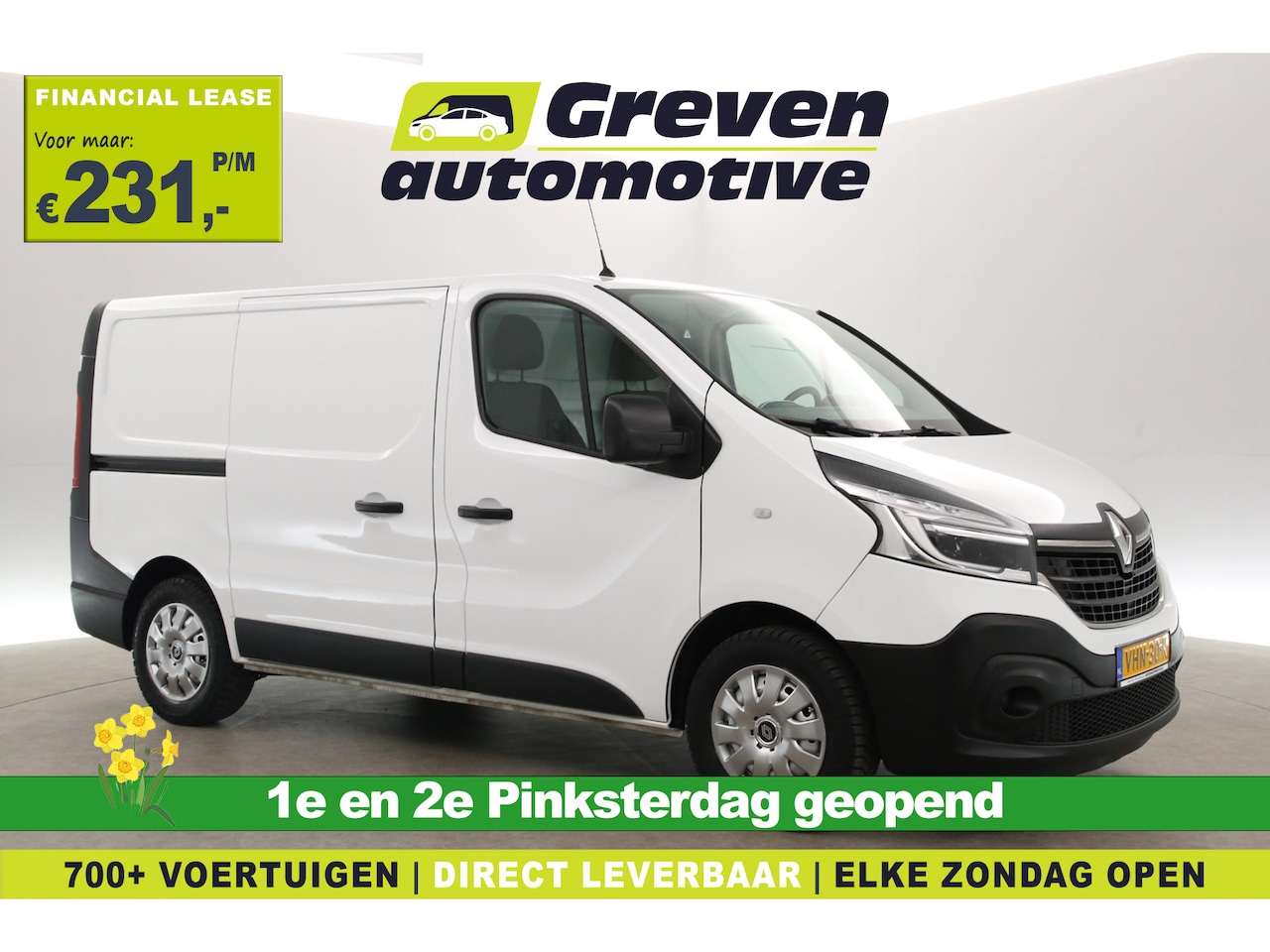 Renault Trafic - 2.0 dCi L1H1 | Airco | Cruise | Carplay | Navi | Trekhaak | 2xSchuifdeur | Parkeersens. - AutoWereld.nl