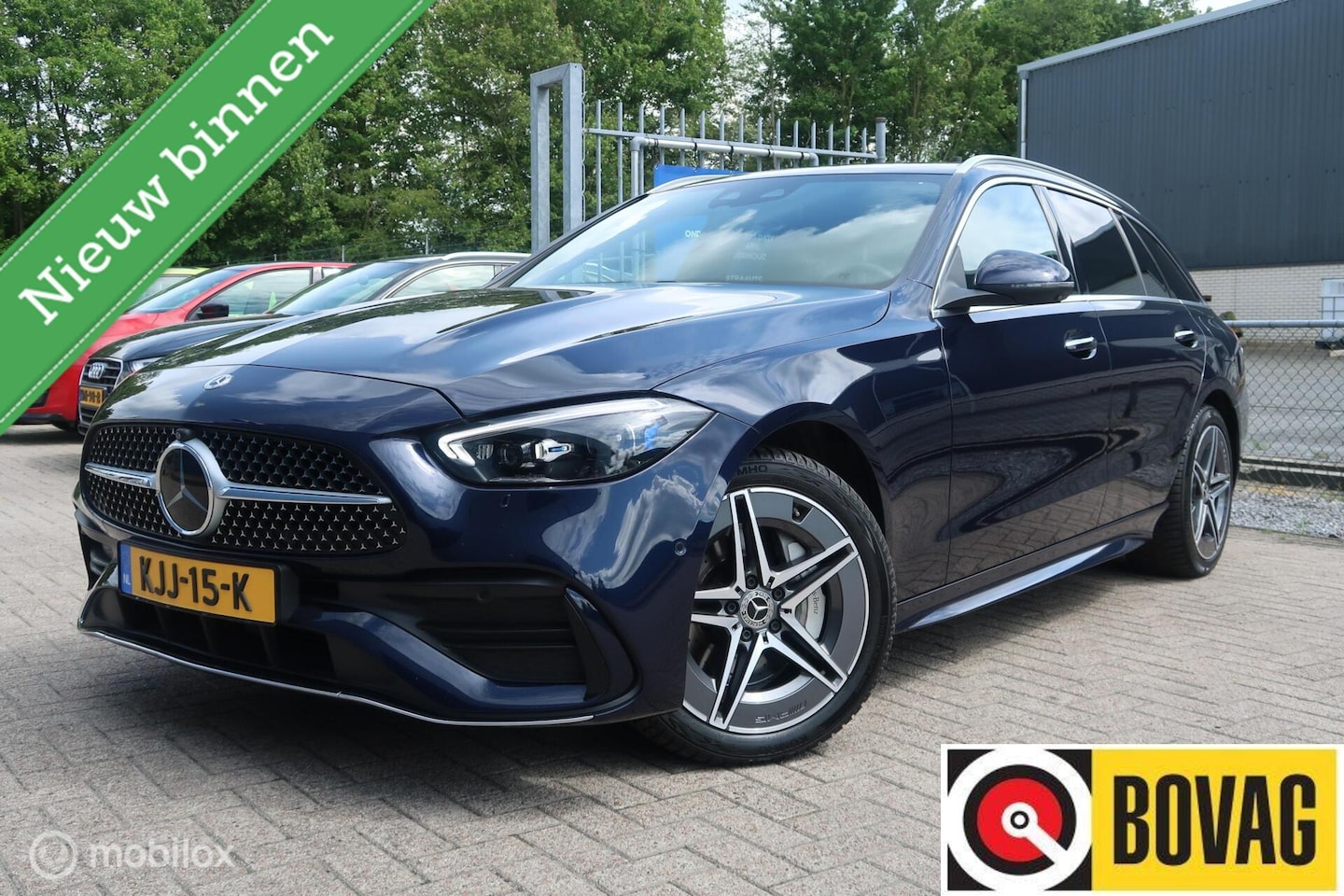Mercedes-Benz C-klasse Estate - 300e AMG Line PANO, TREKHAAK, 360-CAM - AutoWereld.nl