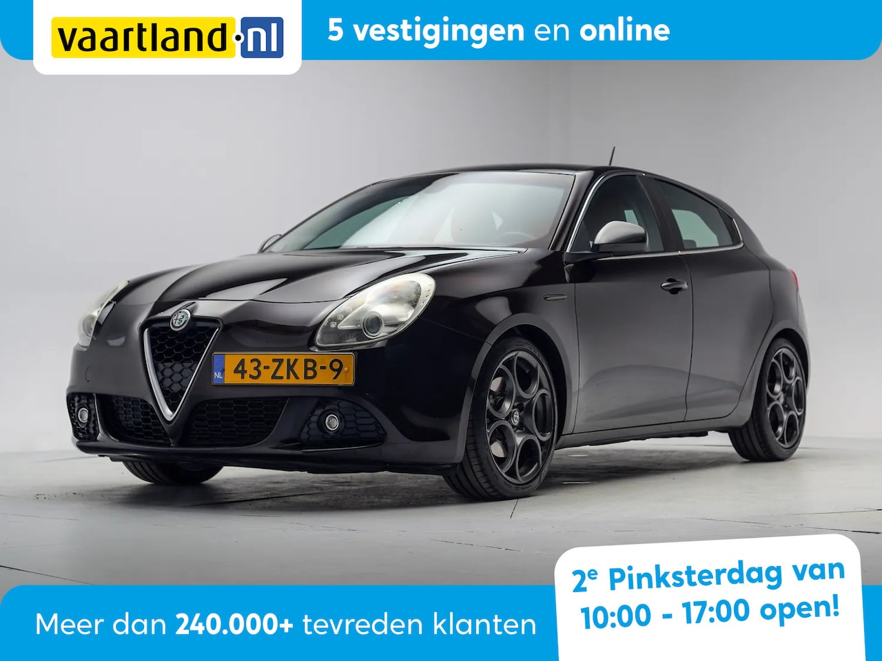Alfa Romeo Giulietta - 1.4 T Distinctive Aut. [ Navigatie Leder Stoelverwarming ] - AutoWereld.nl