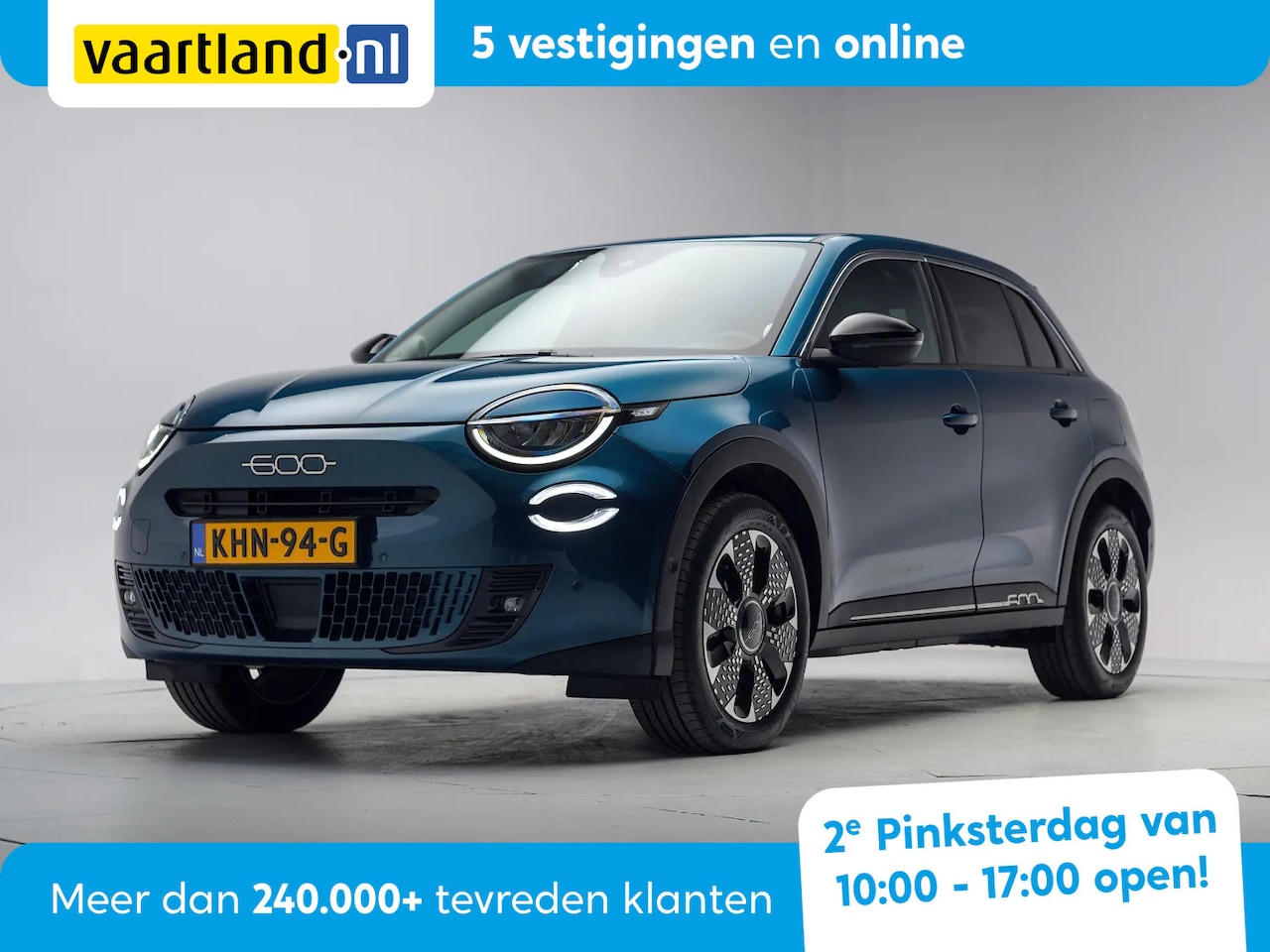 Fiat 600 - 600 e La Prima 54 kWh [ Navi Camera Apple / Android Leder Stoelverwarming ] - AutoWereld.nl