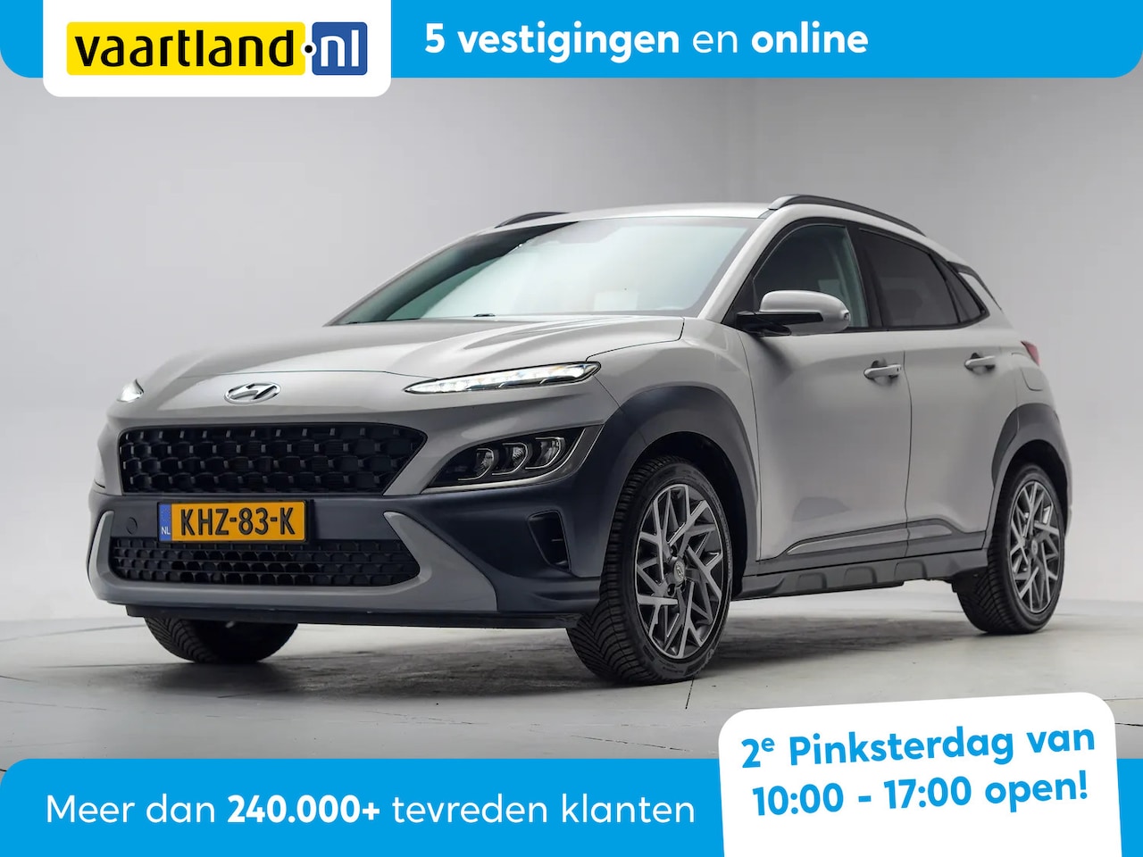 Hyundai Kona - 1.6 GDI HEV Fashion [ Head-up Apple / Android Navi Camera Krell-audio Clima ] - AutoWereld.nl