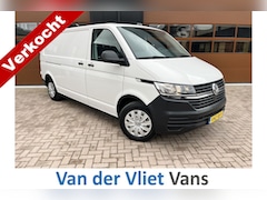 Volkswagen Transporter - T6.1 2.0 TDI 110pk E6 L2 3p Lease €338 p/m, Airco, Carplay, PDC, Volledig onderhoudshistor