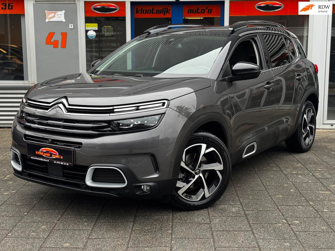 Citroën C5 Aircross - 1.2T 130Pk Shine Automaat Panorama Elec. Achterklep 360 Camera - AutoWereld.nl