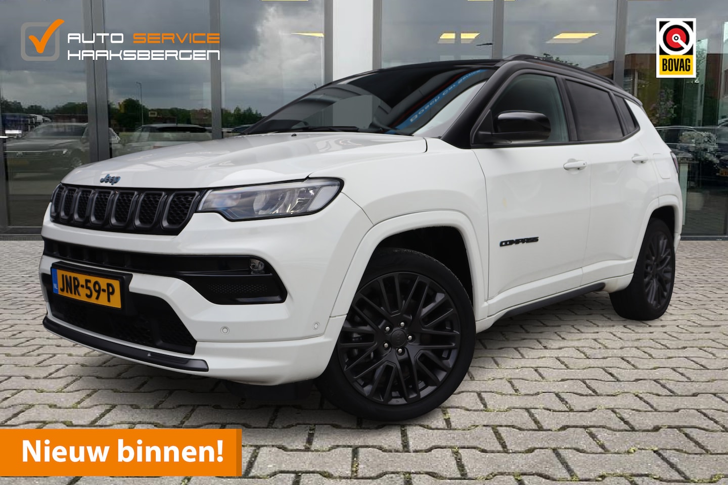 Jeep Compass - 4xe 240 Plug-in Hybrid Electric S | ACC | Camera | Leder | - AutoWereld.nl