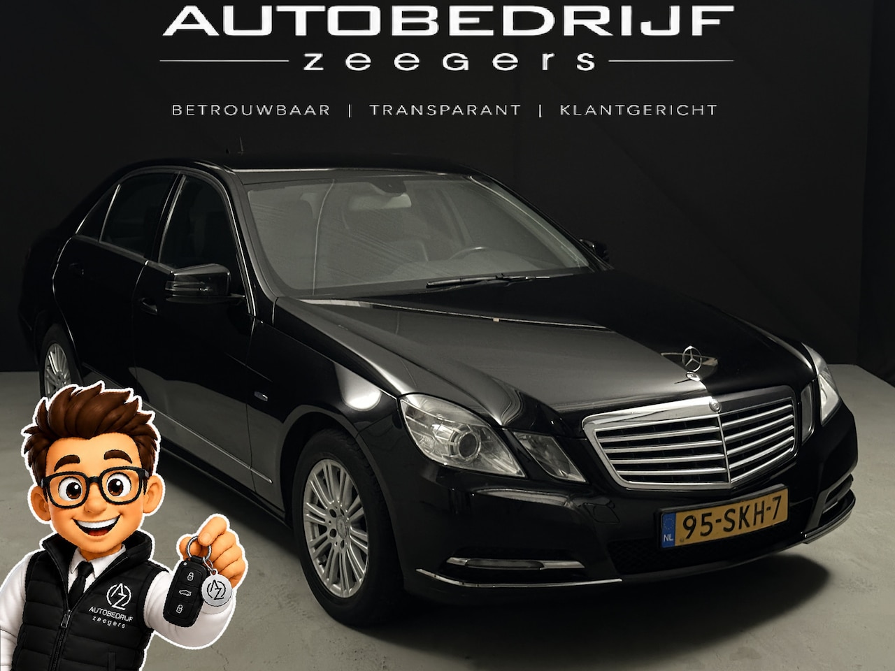 Mercedes-Benz E-klasse - 200 CDI Elegance *Navi*Full Leather*Diesel* - AutoWereld.nl
