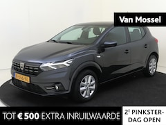 Dacia Sandero - 1.0 TCe 90 Comfort | BTW| Navigatie |Airco | Cruise Control | Apple Carplay/ Android Auto