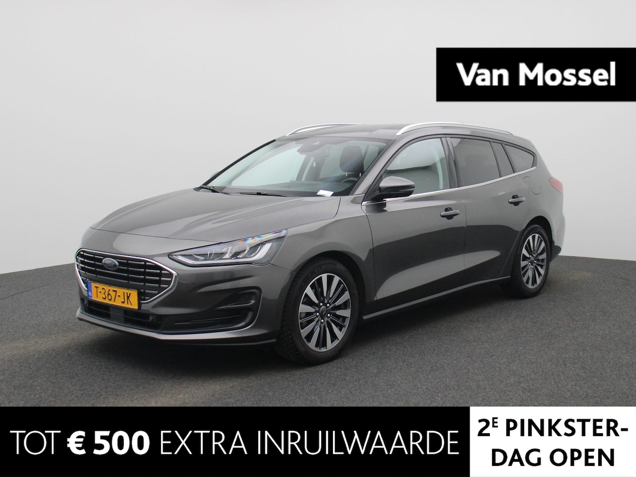 Ford Focus Wagon - 1.0 EcoBoost Hybrid Titanium X | Climate Control / ECC | Licht metalen velgen 17 inch | Tr - AutoWereld.nl