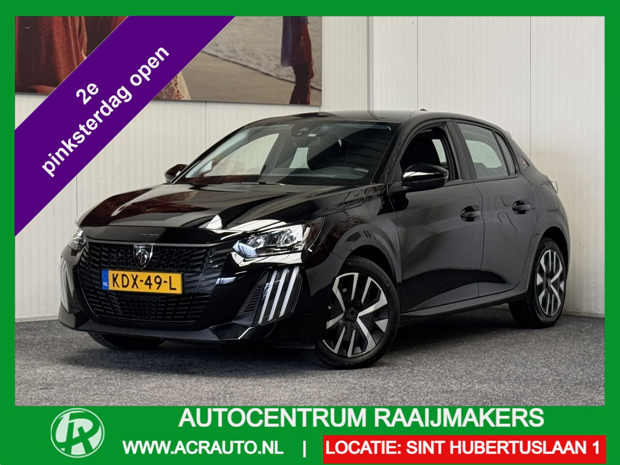 Peugeot 208 - 1.2 STYLE 100PK MODEL 2025 NAVIGATIE CRUISE CONTROL APPLE CARPLAY/ANDROID AIRCO  BLUETOOTH - AutoWereld.nl
