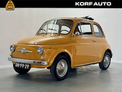 Fiat 500 - 500 R | Leder | Onderhouden | Giallo Positano