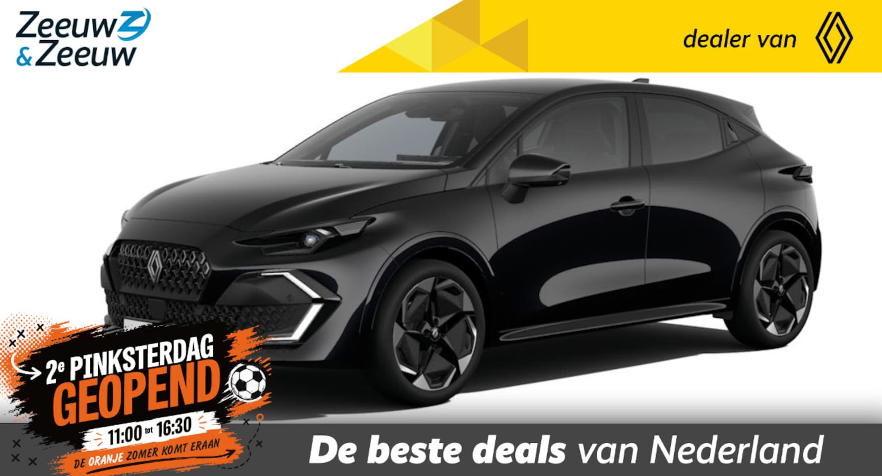 Renault Clio - Techno Full Hybrid E-Tech 160 | Nu uit voorraad leverbaar met € 3.750,- Zeeuw & Zeeuw Voor - AutoWereld.nl