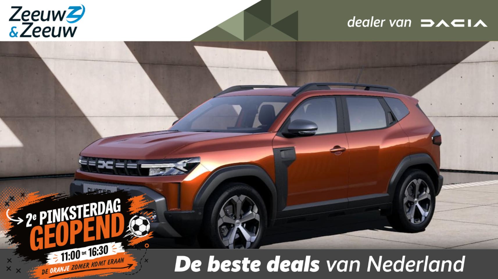 Dacia Duster - Journey mild Hybrid 130 | Nu uit voorraad leverbaar met € 2.000,- Zeeuw & Zeeuw voorraadko - AutoWereld.nl
