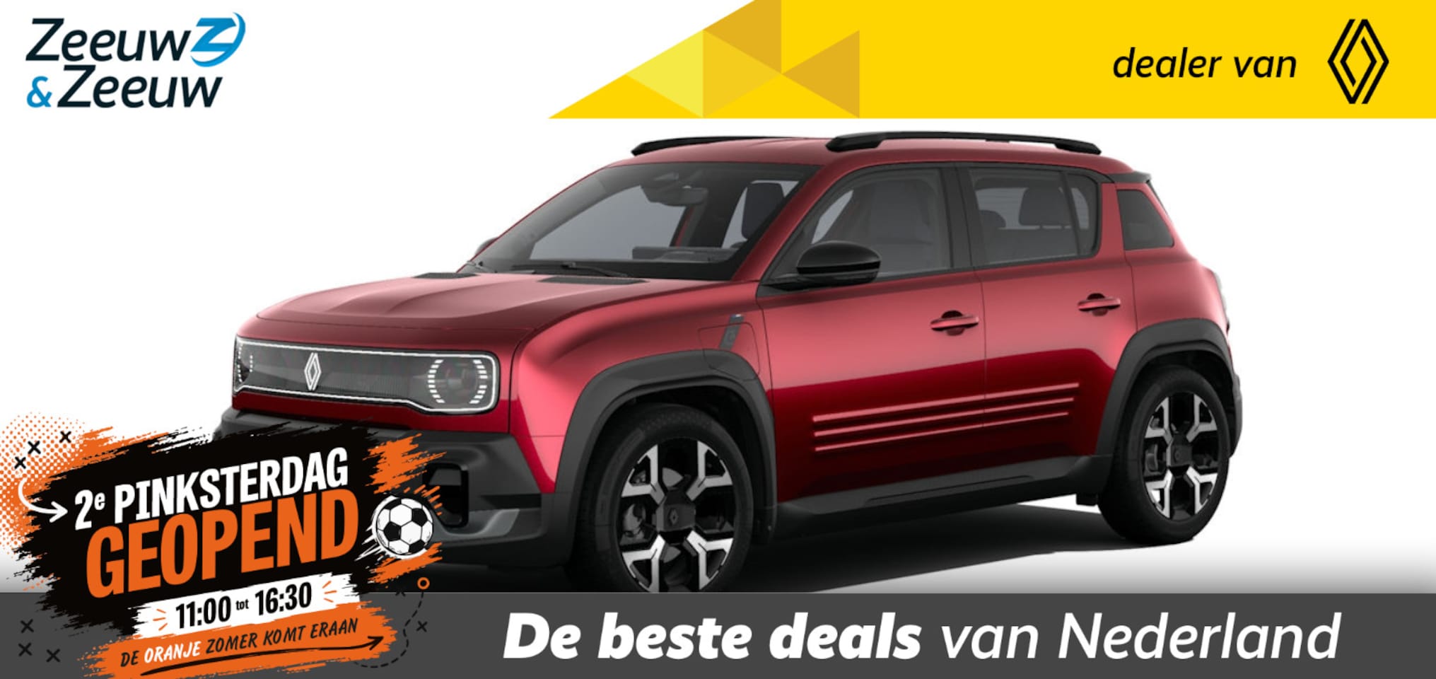 Renault 4 - Techno comfort range | Profiteer nu van €1800,- Zeeuw & Zeeuw voorraadkorting | NU met GRA - AutoWereld.nl