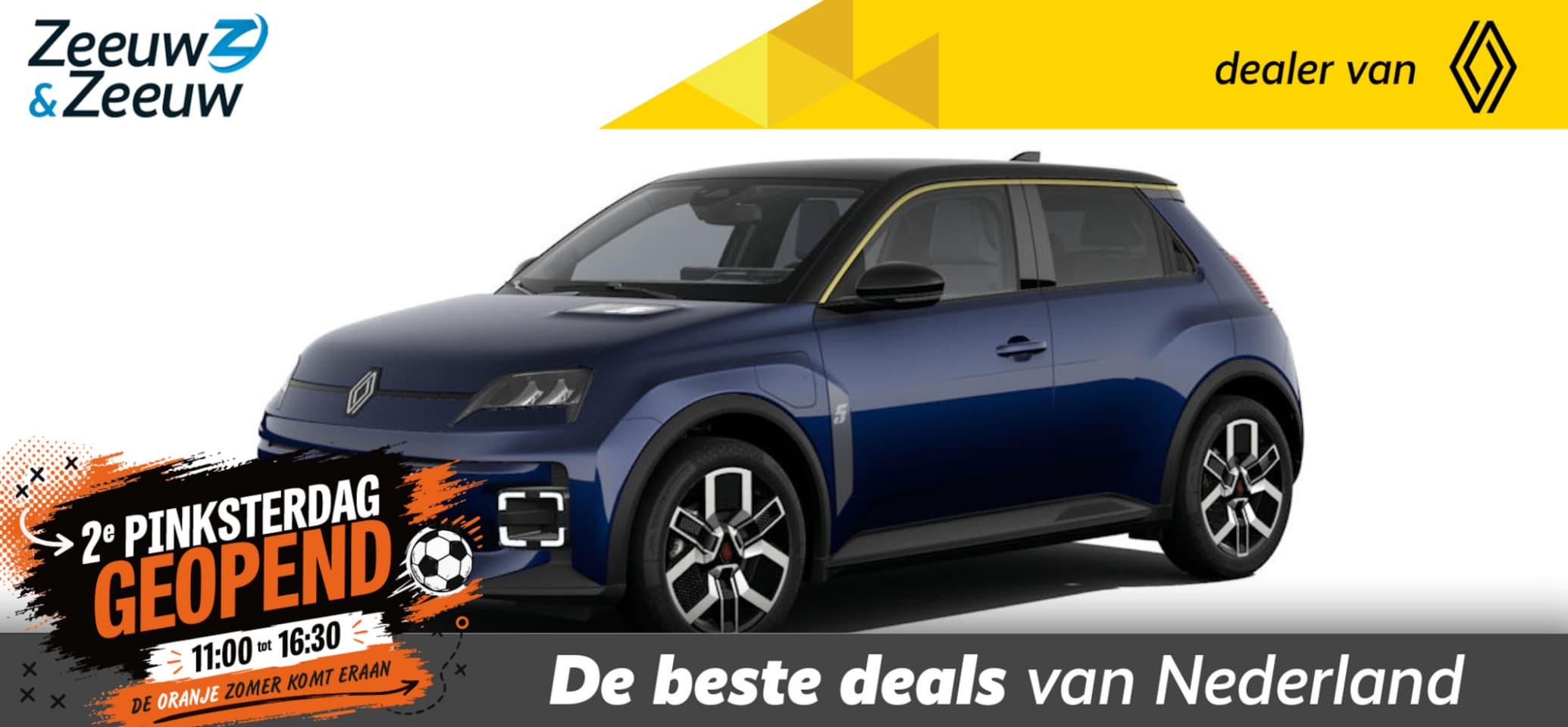 Renault 5 - comfort range techno 52 kWh | Nu uit voorraad leverbaar met € 4.000,- Zeeuw & Zeeuw voorra - AutoWereld.nl