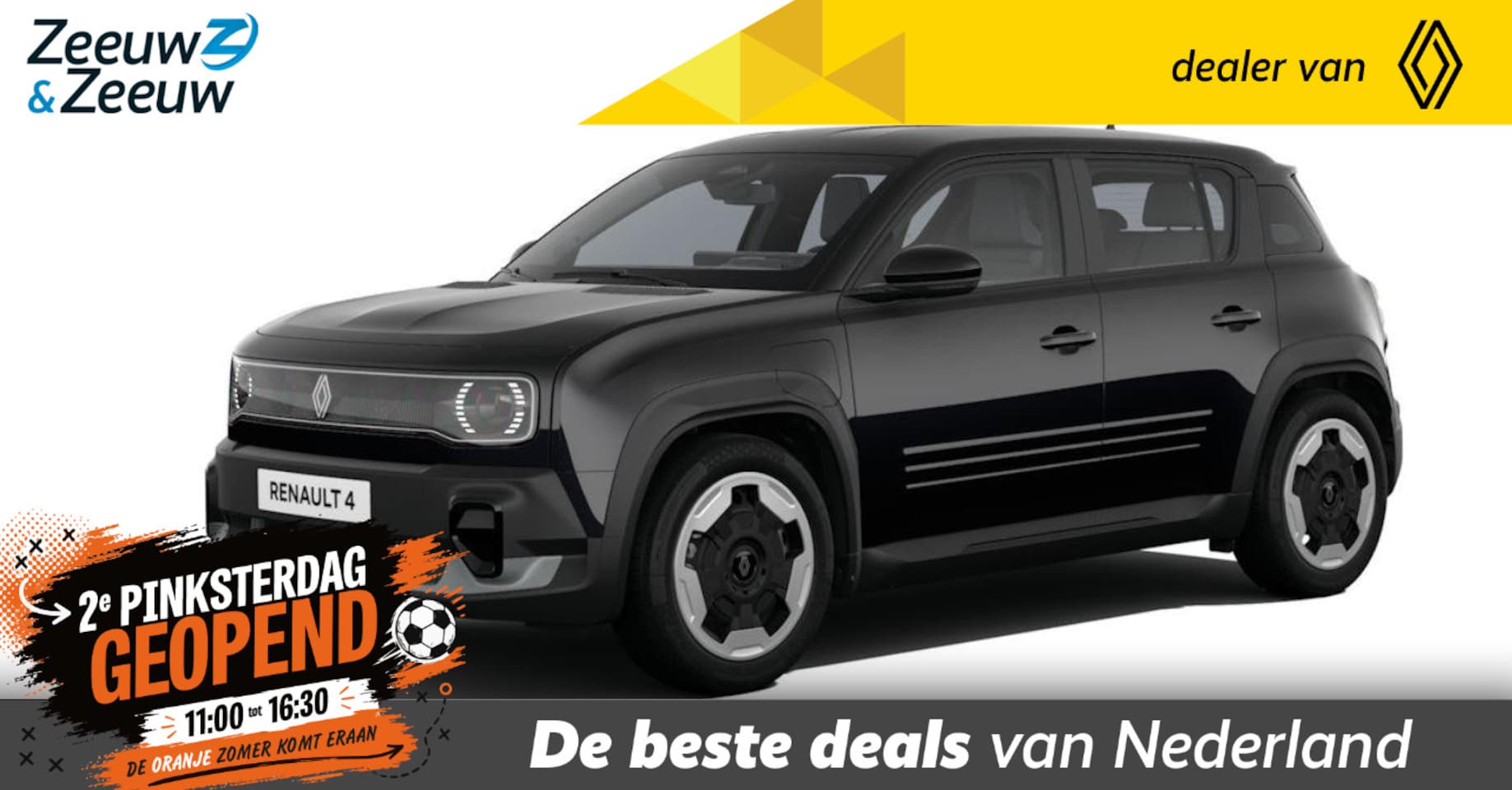 Renault 4 - (Zeeuw & Zeeuw Private Lease Actie v.a. € 420,-) Evolution Urban Range | Wij maken graag e - AutoWereld.nl