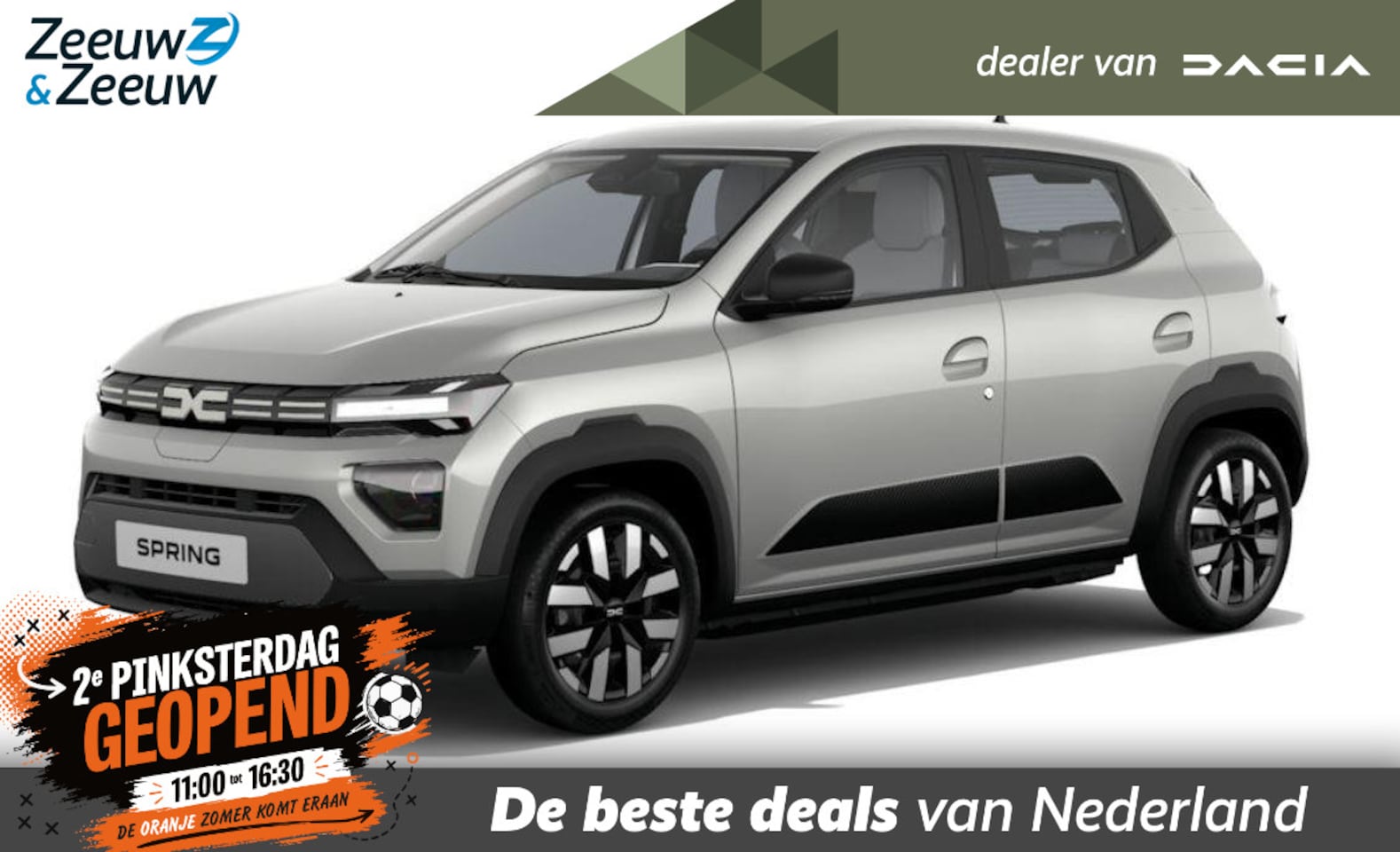 Dacia Spring - Expression 70 | inclusief gratis 7 jaar garantie tot 140.000km | Financier vanaf 2,9 % ren - AutoWereld.nl