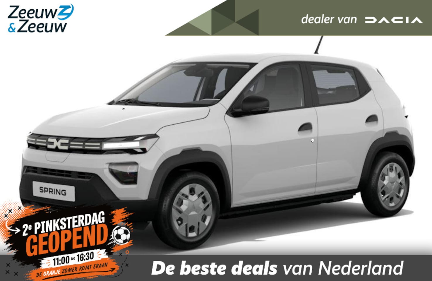 Dacia Spring - Essential 70 | inclusief gratis 7 jaar garantie tot 140.000km | Financier vanaf 2,9 % rent - AutoWereld.nl
