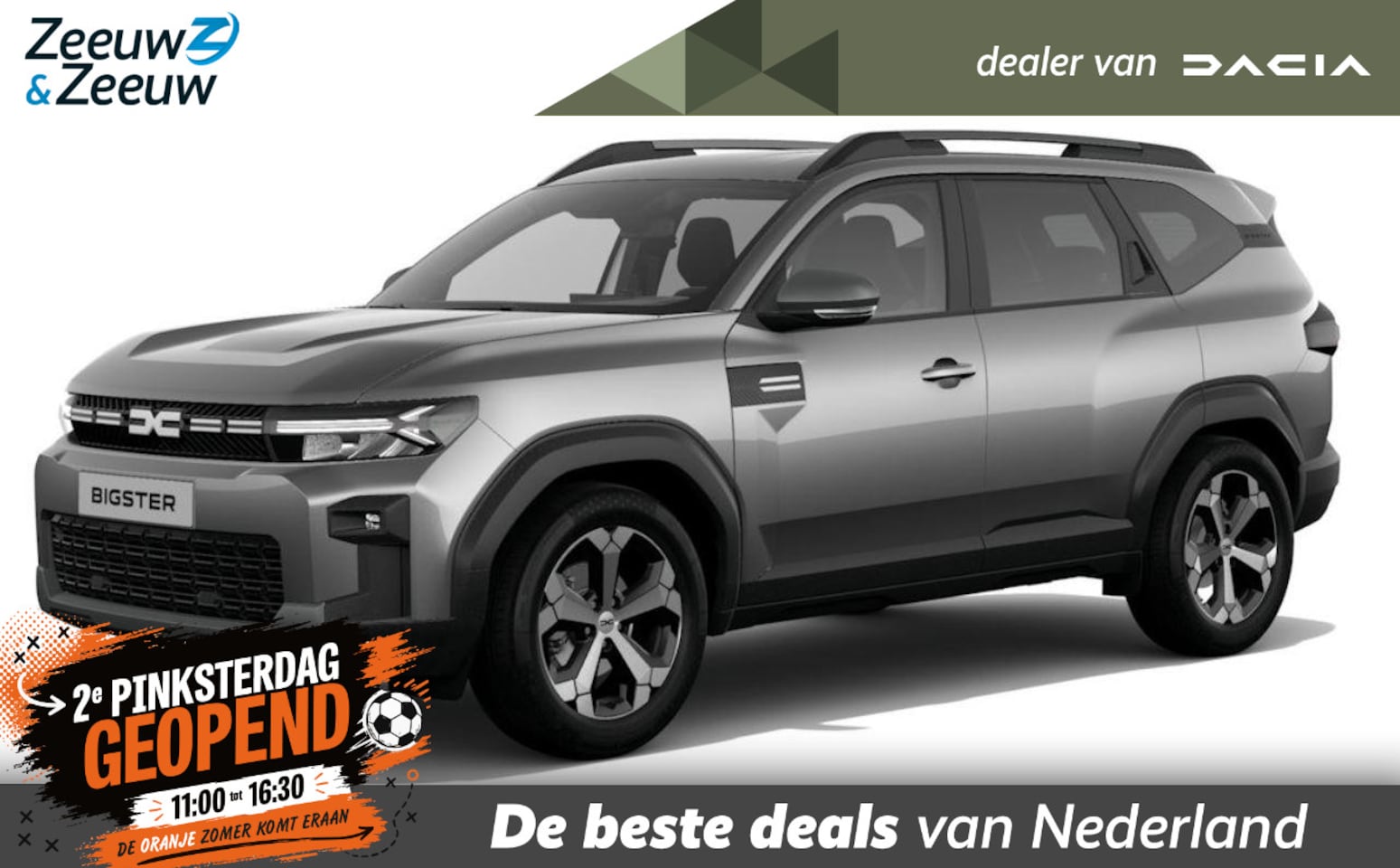 Dacia Bigster - (Zeeuw & Zeeuw Private Lease Actie v.a. € 566,-) Hybrid 155 Journey | Wij maken graag een - AutoWereld.nl