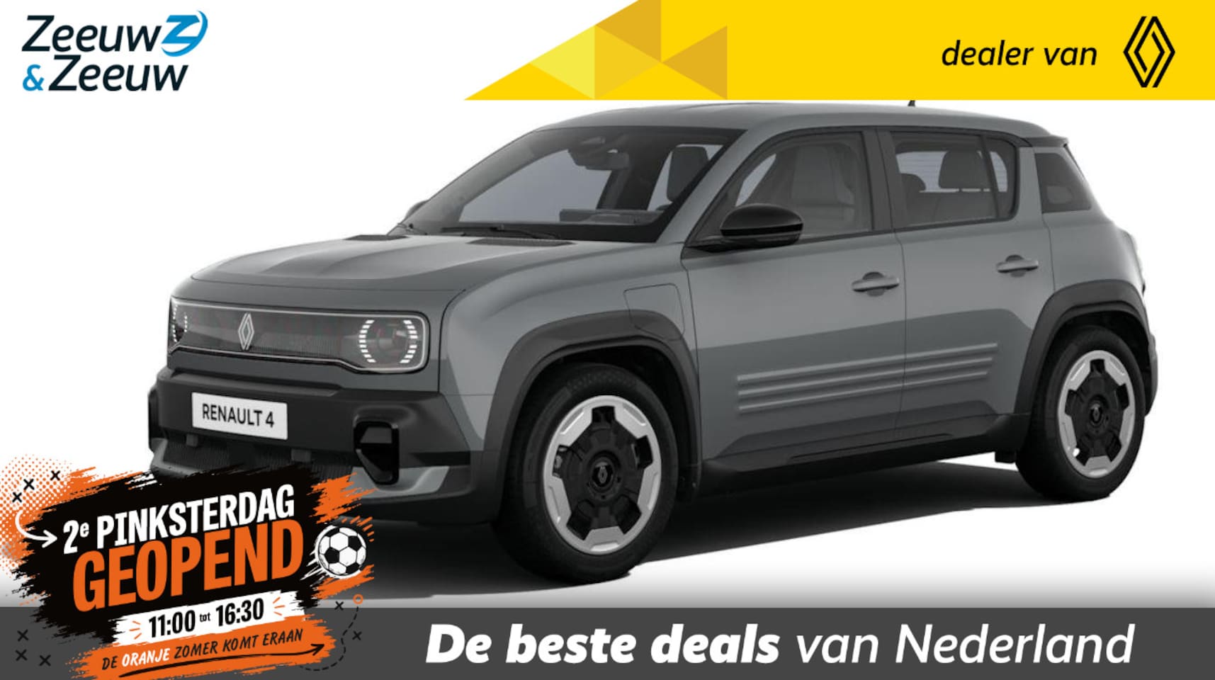 Renault 4 - (Zeeuw & Zeeuw Private Lease Actie v.a. € 420,-) Evolution Urban Range | Wij maken graag e - AutoWereld.nl