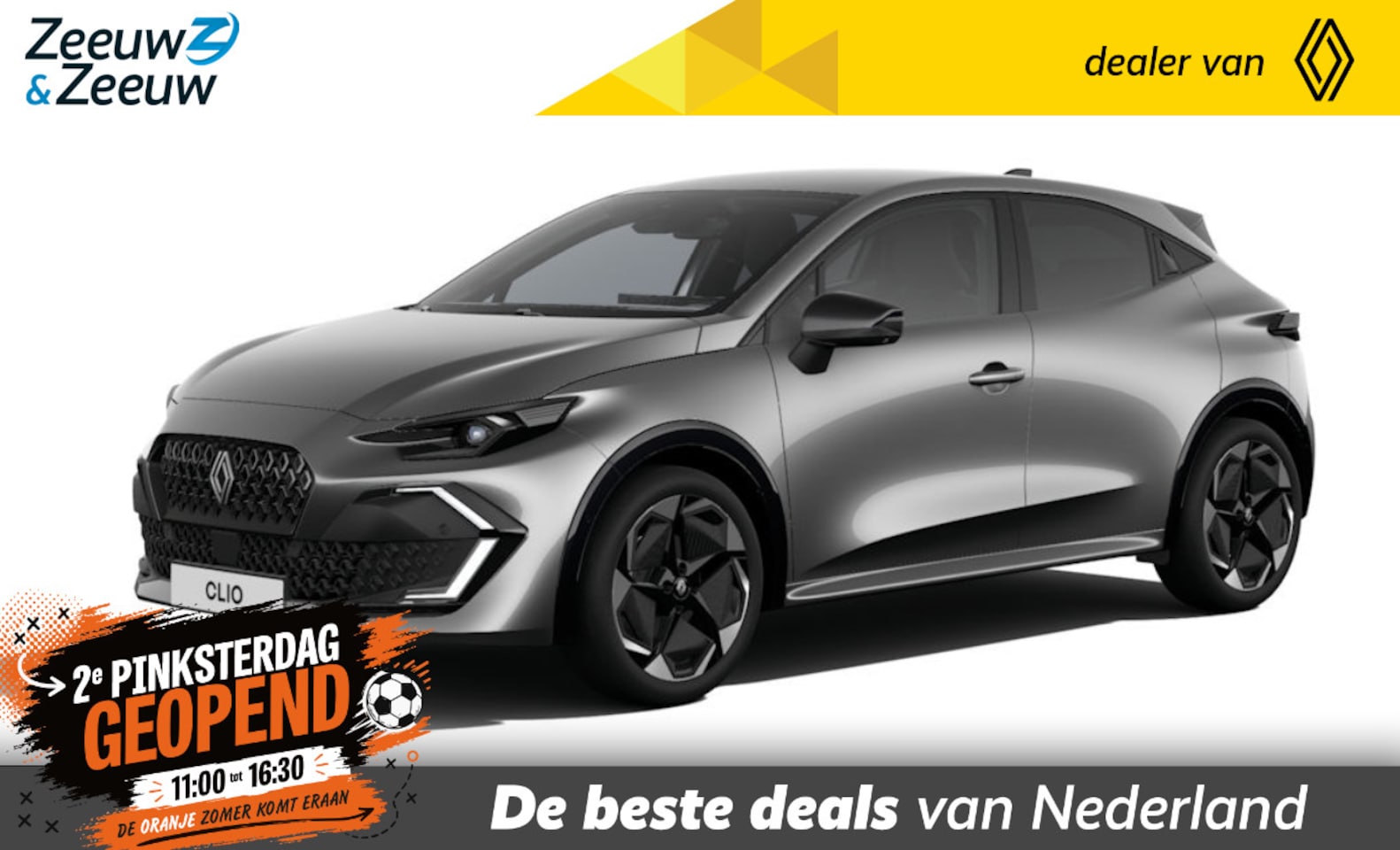 Renault Clio - (Zeeuw & Zeeuw Private Lease Actie v.a. €421,-) TCe 115 techno | Wij maken graag een Priva - AutoWereld.nl