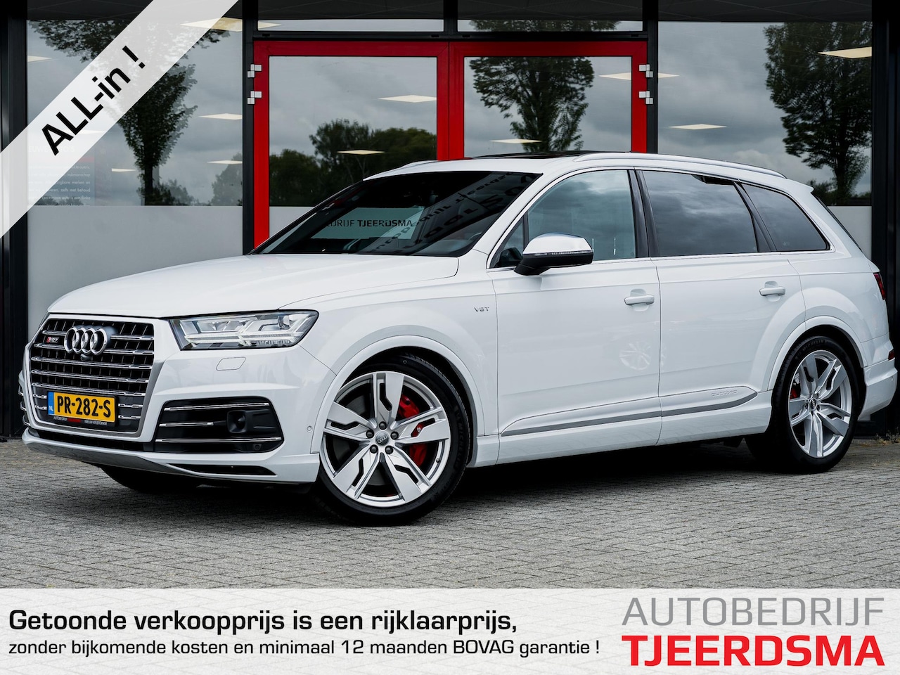 Audi Q7 SQ7 - 4.0 TDI quattro Pro Line + 7p | Trekhaak | Bose Audio | Schuif/ Kantel Pano Dak | Achteras - AutoWereld.nl