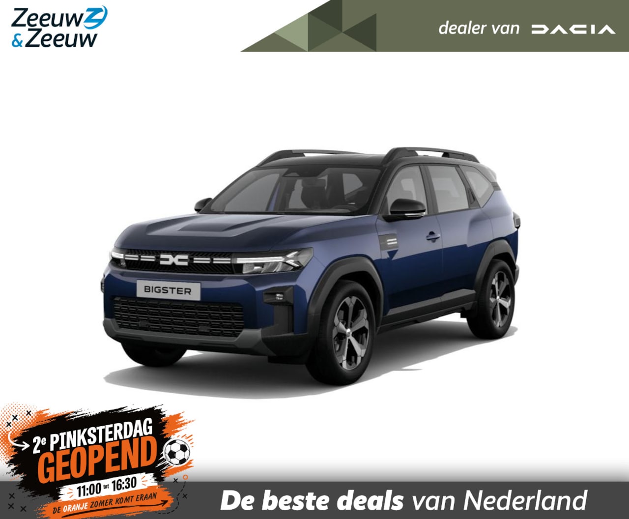 Dacia Bigster - (Zeeuw & Zeeuw Private Lease Actie v.a. € 566,-) Hybrid 155 Journey | Wij maken graag een - AutoWereld.nl