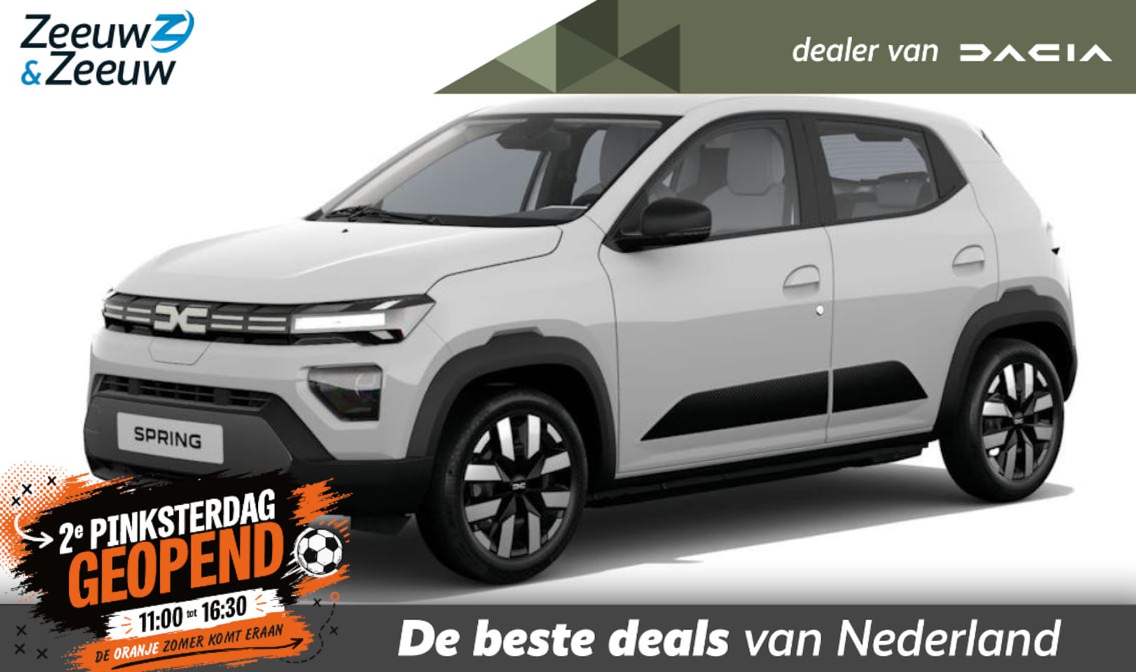 Dacia Spring - Expression 70 | inclusief gratis 7 jaar garantie tot 140.000km | Financier vanaf 2,9 % ren - AutoWereld.nl