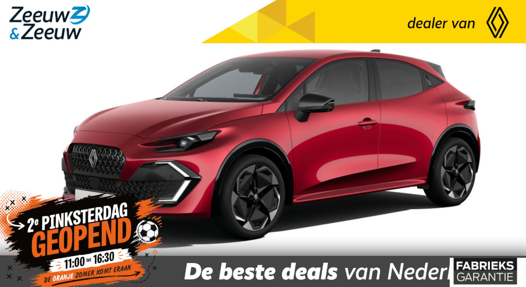 Renault Clio - Hybrid 160 techno | NU met €1.800,- Zeeuw & Zeeuw voorraadkorting  | 5 jaar Gratis Garanti - AutoWereld.nl